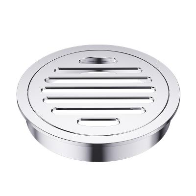 China Round Shower Floor Drain Brass 100 * 100mm Sink Strainer Bathroom Accessories for sale