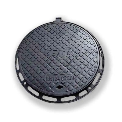 China Medium Duty Cast Iron Manhole Cover for sale