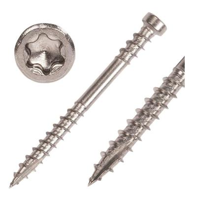 China Pan High Standard Wood Screws Anti Tamper Small 25mm Mild Steel Pancake Head Stainless Steel Countersunk Wood Screws for sale