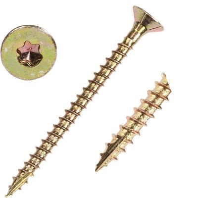 China Pan High Stability Small 25mm Anti Tamper Mild Steel Pancake Head Stainless Steel Wood Screw Countersunk Wood Screw for sale