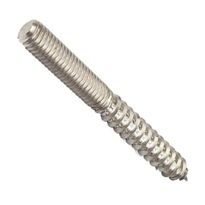 China Stainless steel metal stainless steel finger screw unc wire hanger bolts 8mm two way finger screw for sale