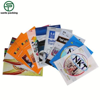 China Custom Printing 3 Side Seal Plastic Bag Recyclable For Fish Food Packaging for sale