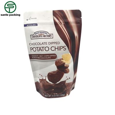 China Recyclable Factory Directly For Border Food Zipper Bag Leisure Food Packaging Plastic Bags for sale