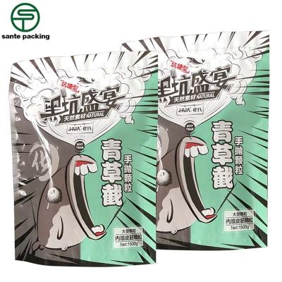 China Recyclable Manufacturers Direct Food Packaging Bags Punch - Heavy Duty Foil - Clad Zipper Bag for sale