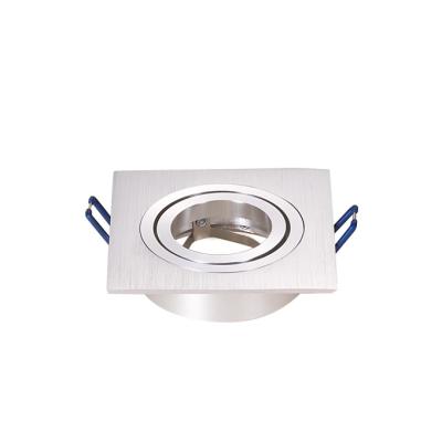 China Modern Recessed Led Spotlight GU10 Downlight Frame for sale