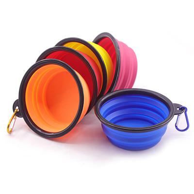 China Material 11.8oz 350ML Safe Material 11.8oz 350ML Collapsible Portable Viable Feeding Drinking Bowl Dog Puppy Driver Pet Drinking Bowl for sale