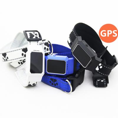 China Gps IP67 Dog Viable Waterproof Rechargeable Memory 2G GPS Tracker 32MB Real Time Pet Tracking Collar for sale