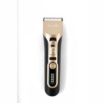 China Hotel Clipper Electric Rechargeable Hair Trimmer with Durable Li-ion for Human and Pet for sale