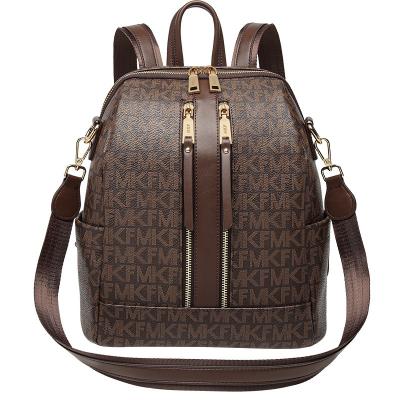 China High Quality Customized Luxury Mk Backpack European Women's All-match New Fashion Leather and American Women's Bag Designer Leather Backpack for sale