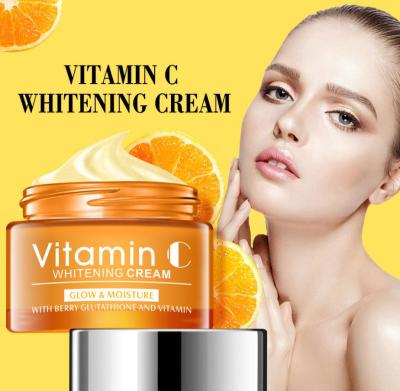 China Skin Revitalizer 50ml Moisturizing Skin Brightening Face Whitening Cream With Vitamin C Formula for sale