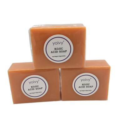 China Wholesale natural organic whitening handmade kojic acid soap ANTISEPTIC lightening kojic acid papaya soap for sale