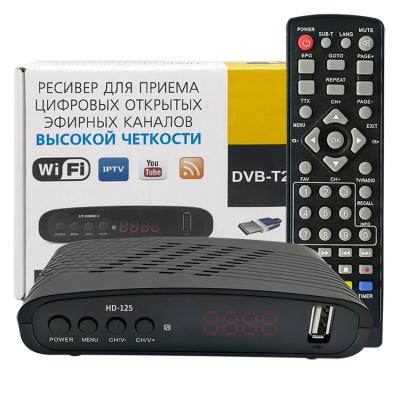 China Best Selling HD 1080p Digital TV Receiver Iptv Set Top Box Indonesia Dvb-t2 TV Set Top Box HD-125A for sale