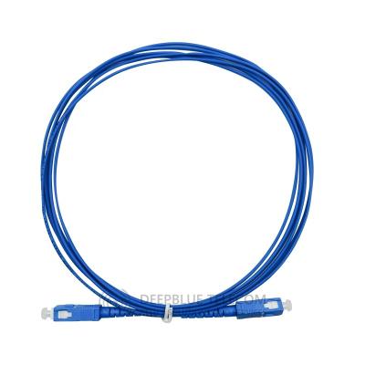 China FTTH FTTxFTTB Network FTTH Fiber optic SC UPC to SC UPC 2.0mm Simplex Single Mode patch cord for sale