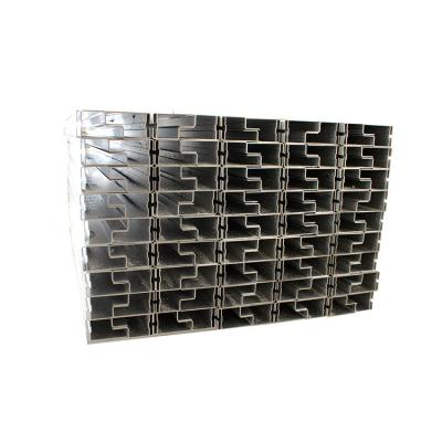 China 6063 6061 6005 alloy aluminum factory hot sale special shaped powder coated silver white aluminum alloy profile for service industry company for sale