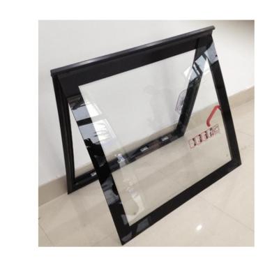 China Chinese Aluminum Alloy Factory Custom Safety Aluminum Alloy Black Bus Emergency Escape Window For Car for sale