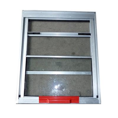 China Chinese Factory Safety Aluminum Alloy Black School Bus Elevator Window For Escape Window for sale