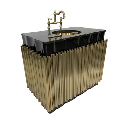 China Bathroom Hand Wash Basin Cabinet Modern Luxury Modern Wash Basin for sale