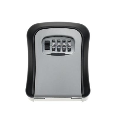 China Waterproof Portable Aluminum Alloy YH2090 4 Digit Security Combination Key Storage Lock Box for sale