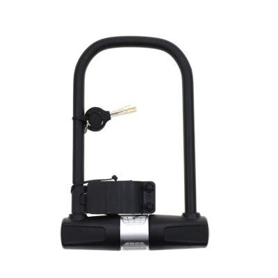 China YH1738 Bicycle U-lock Key Code Cable Lock Safe Hard Steel Recycling Door U Bike Bicycle Lock for sale