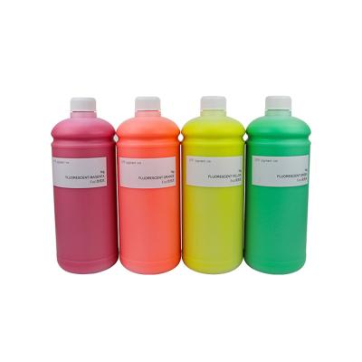 China 1000ml Fluorescent Color DTF Ink Digital Dye Ink DTF PET Film Transfer Ink For Mks-13 Digital Printer for sale