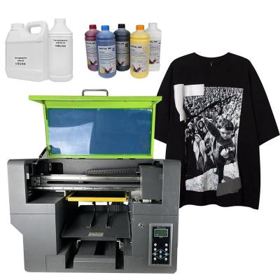 China Custom garment dtg shops printing dtg printer a3 size DIY hoodie dtg fabric printing machine for sale