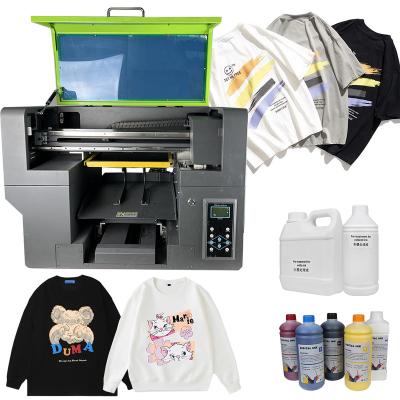 China Garment Shops A3 Automatic T-shirt Printing Machine dtg printer t-shirt printing machine dtg impresora custom dtg t-shirt for sale