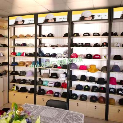 China Retail Store Factory Supply Hat Display Rack Metal Hat Display Rack Shelves Display Racks for sale