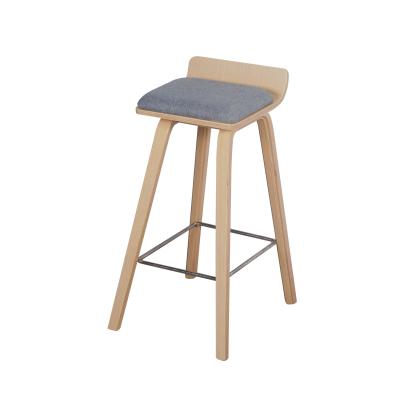 China Mobile Phone Store Desk Table Chair Metal Base Cafe Retail Shop Cooling Wooden Bar Chairs for sale