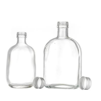 China Wholesale 7ounce 9ounce 11ounce 18ounce Beverage Water Juice Beverage Glass Bottle For Drinking With Aluminum Cap for sale