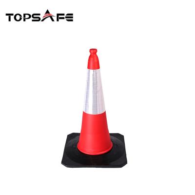 China Flexible Road Safety Cones Pavement Safety Inflatable Traffic Cone Safety Cones For Traffic for sale