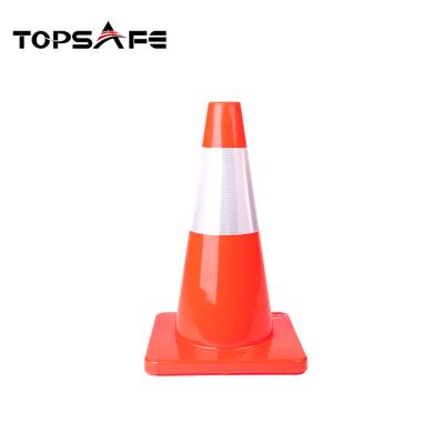 China Wholesale Guaranteed Roadway Safety Low Price Quality Traffic Cone Flexible Safety Traffic Cone for sale