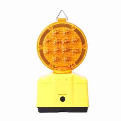 China (65-75 times per minute) High Quality Solar Amber Flashing Light Traffic Road Warning Light Flashing Strobe S-1326 for sale