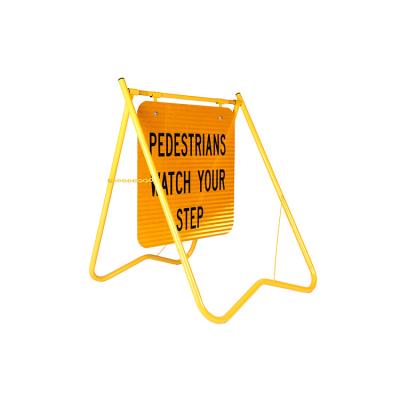 China Anti-impact Wholesale Australia Standard Traffic Control Temporary Road Racing Swing Rack Signs for sale