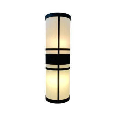 China Modern Modern Indoor Home Led Wall Lights Bedroom Vanity Stairs Sconces Iron Fabric Shade Outdoor Corner Wall Lamp for sale