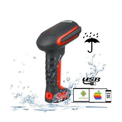 China Waterproof Logistics Industry 2D Goods Design Shock Resistance Code Reader Wired USB Barcode Scanner For Logistics Warehouse for sale