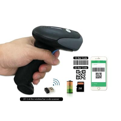 China 2.4Ghz WiFi Code Reader Commercial Mobile Phone Payment 1D 2D QR Android Smart Wireless Scanner for sale