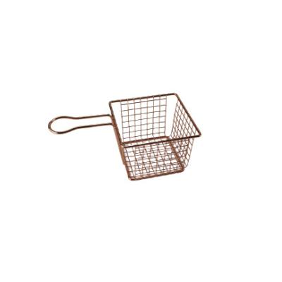 China Sustainable Frying Basket For Cooking Chicken Fryer Basket Clean Deep Dip French for sale