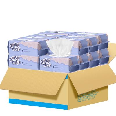 China Baby Skin Care Baby Skin Care OEM Cleansing Water Wipes Softer Thicker Organic Face Wet Cloths for sale