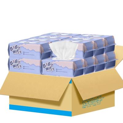 China Daily Life Factory Cleaning OEM Accept Baby Wipes Cheap Price With 80 Pcs for sale