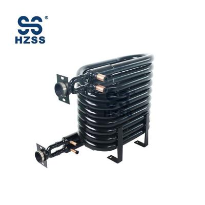 China Machinery Repair Shops Stainless Steel Coaxial Heat Pump Water Heater Condenser for sale