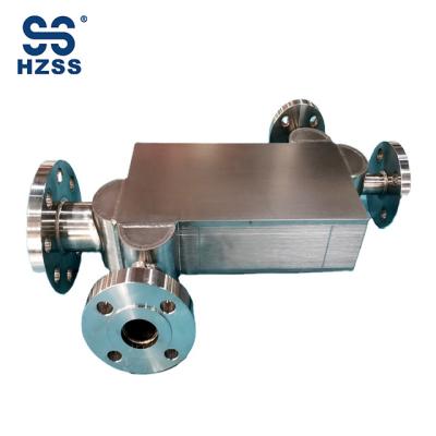 China High Quality Heat Transfer HZSS Microchannel Heat Exchanger For Liquid Nitrogen Methane for sale