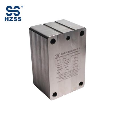 China Machinery Repair Shops Hangzhou Shenshi Titanium Micro Channel Heat Exchanger for sale