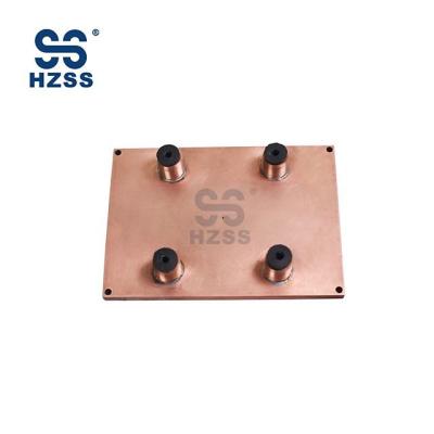 China Machinery Repair Shops Micro Cinnamon Integrated Microchannel Cooling Plate Heat Exchanger for sale