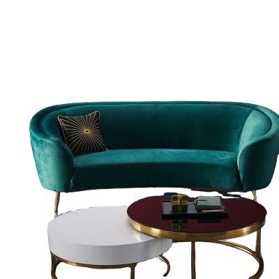 China Living Room Single Velvet Sectionals Good Quality Low Price Armchair Lounger Accent Cooling Modern Style for sale