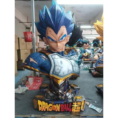 China Resin Vegeta Statue of Gogeta Detailed and Accurate Representation of the Character for sale