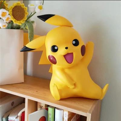 China Fiberglass Pokemon Statue Custom Life Size Classical Japanese Movie Cartoon Pikachu for sale