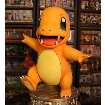 China SCULPTURE Customized Color Fiberglass Cartoon Pikachu Statue for Outdoor Garden Decor for sale