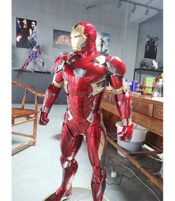 China Life Size Iron Man Character Art Statue for Decoration in Marvel Movie Action Figure for sale