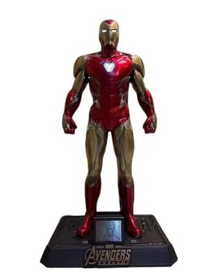 China Factory custom Marvel Figure Iron Man Statue Super Hero Fiberglass Iron Man Sculpture Marvel Mk50 85 Iron Man for sale