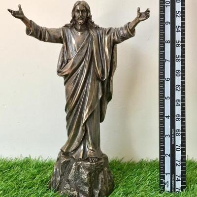 China Custom High Quality Catholic Religious Christ Sculpture Life Size Bronze Jesus Statue For Church for sale